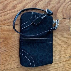 Coach wristlet